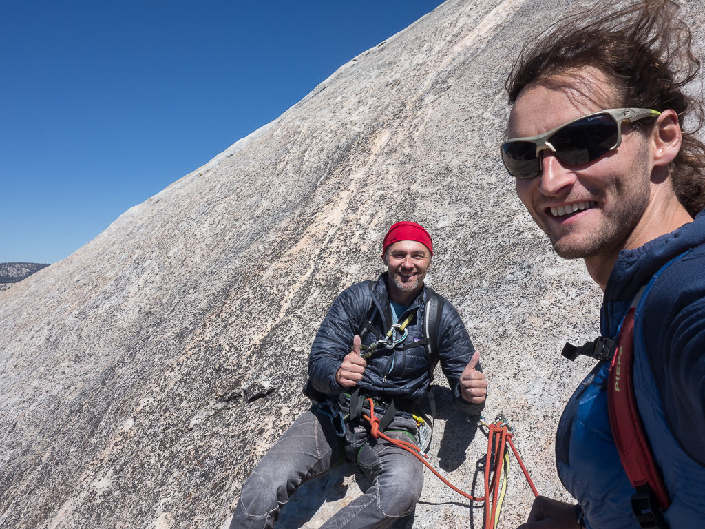 Big Smiles am Half Dome.