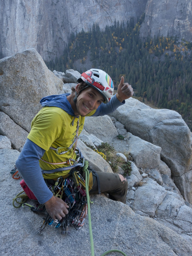 Mammoth Ledges, die Motivation ist hoch, der Fels noch kalt.