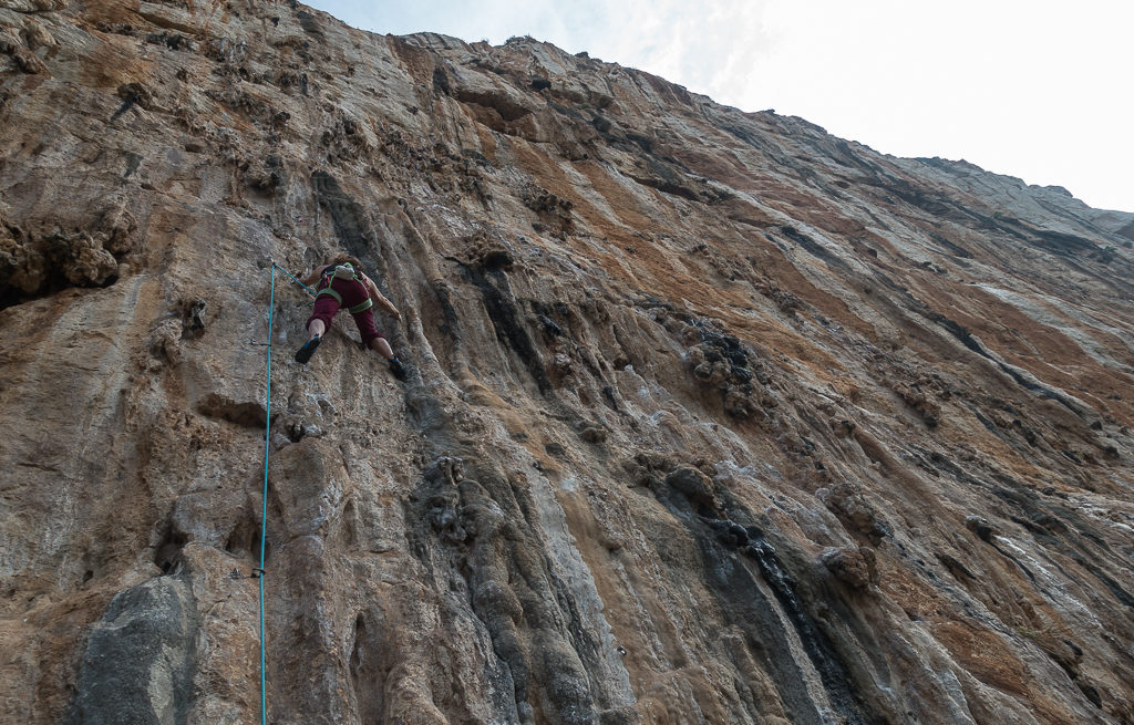 Never Sleeping Wall Klettern Sizilien San Vito Lo Capo