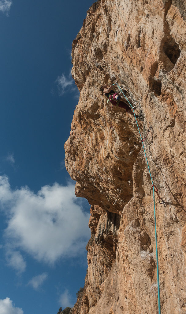 beeindruckende Routen in Crown of Aragon Klettern Sizilien San Vito Lo Capo