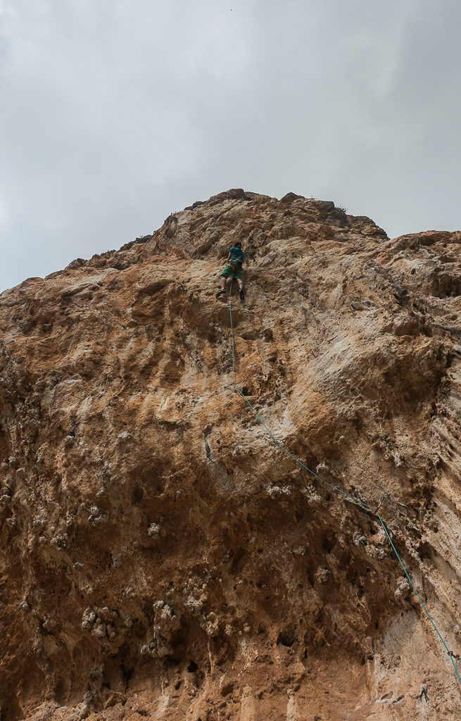 steile Kletterei in Crown of Aragon