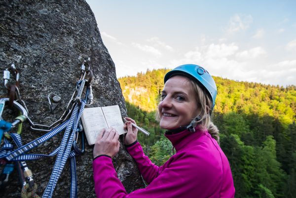 Gipfelbucheintrag Spass Mönch Mühlviertel