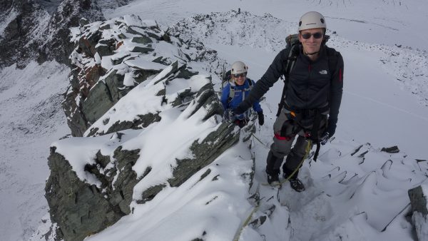 Großglockner Normalweg Spass am Grat