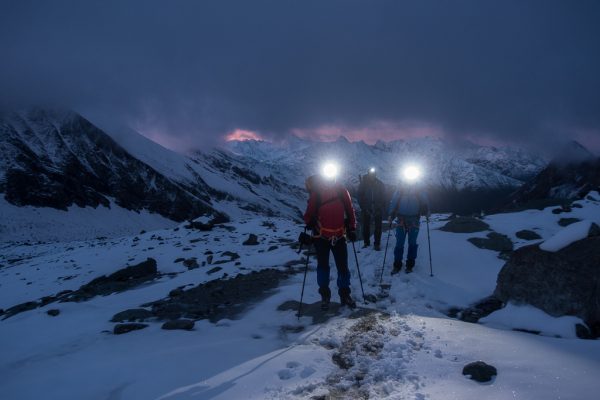 Großglockner Normalweg Sonnenaufgang