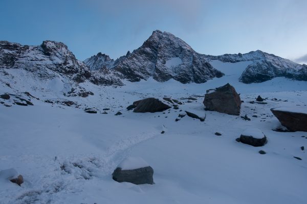 Großglockner Normalweg Neuschnee