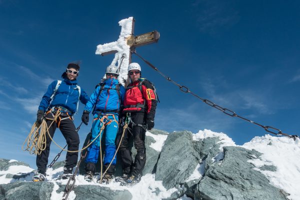 Großglockner Normalweg Gipfelkreuz