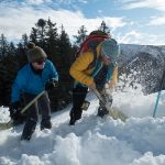 Notfall Lawine Schaufelkette schaufeln LVS Training