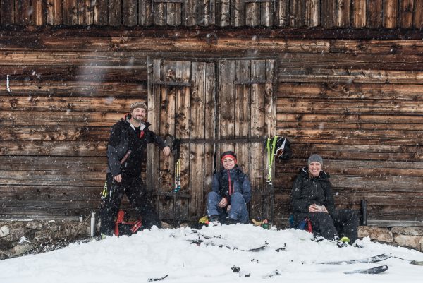 Schnupper Skitour Hüttenrast mal anders