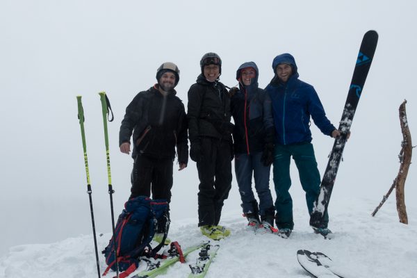 Schnupper Skitour Gipfel Kreuzbauernspitz