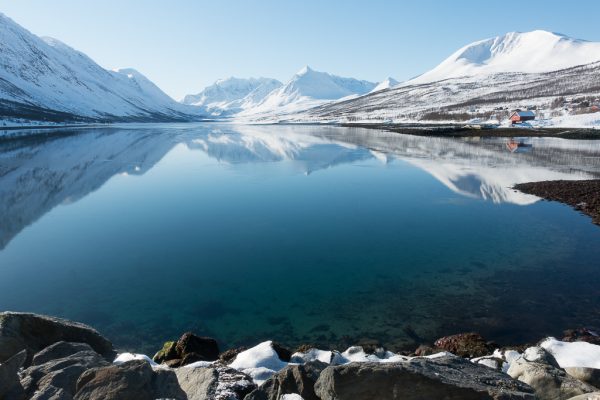 Lyngen Alps skiing Fjordblick