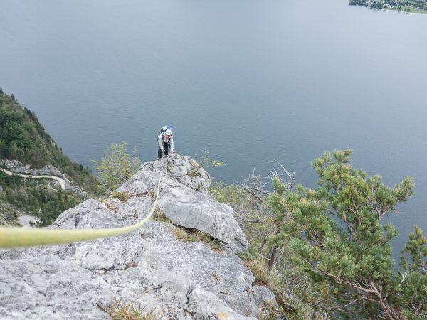 Traunstein SW Grat Traunsee