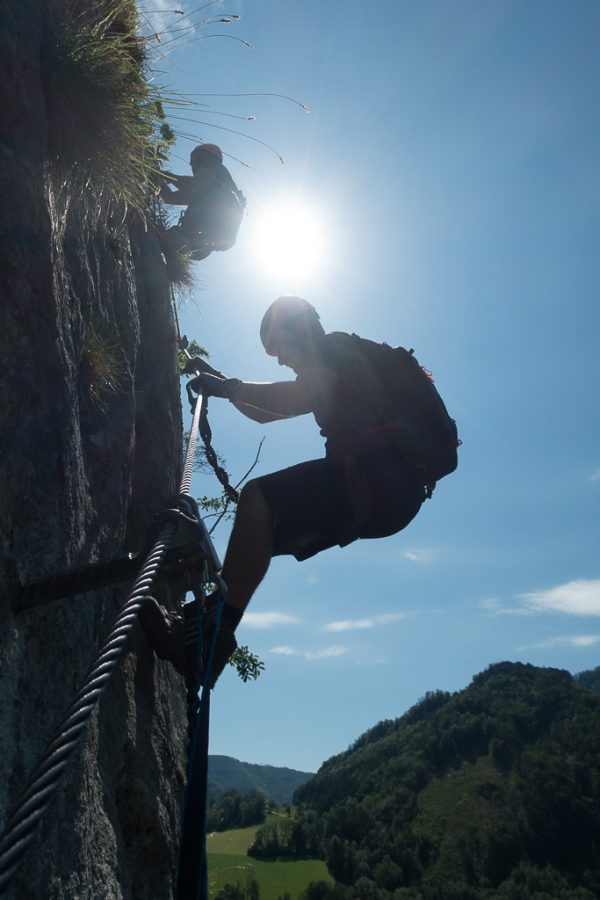 Am Klettersteig