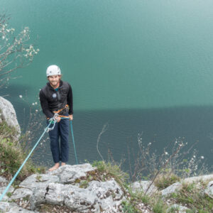 Seenot Abseilen zum Einsteig. Wolfgangsee