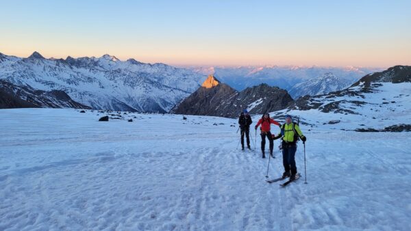 Sonnenaufgang am Großglockner